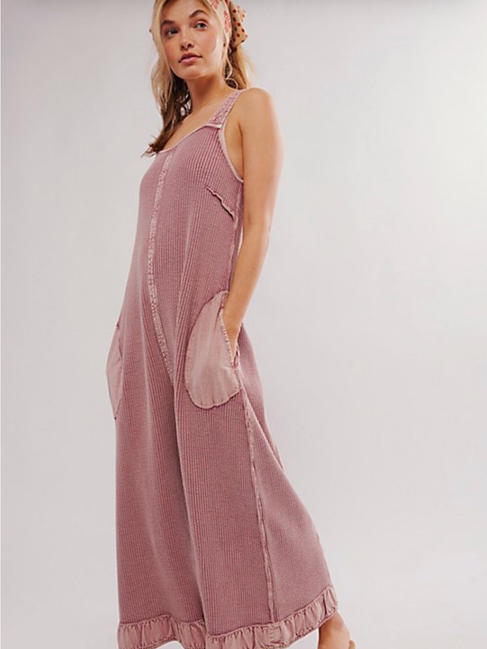 Free People One Callie One-Piece Wide Leg Size Large